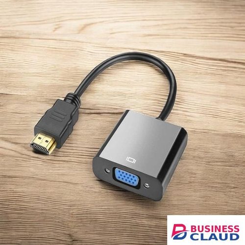 HDMI to VGA Video Cable Converter for Laptop Desktop PC to VGA Monitor Projector Easy Plug and Play