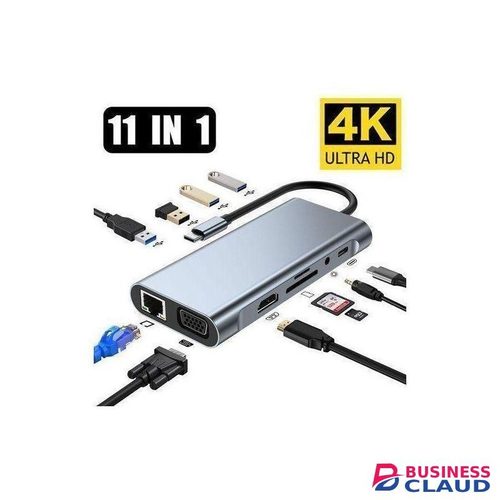 type c hub USB C Laptop Docking Station 11 in 1 USB C Hub