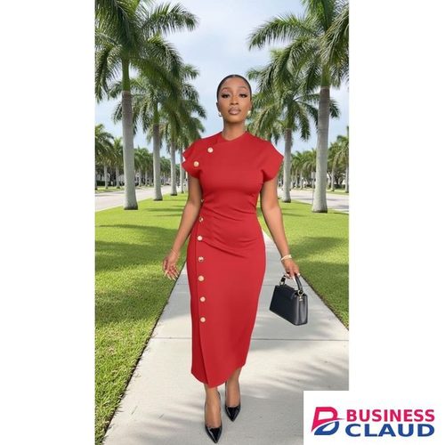 Beautiful midi office wear