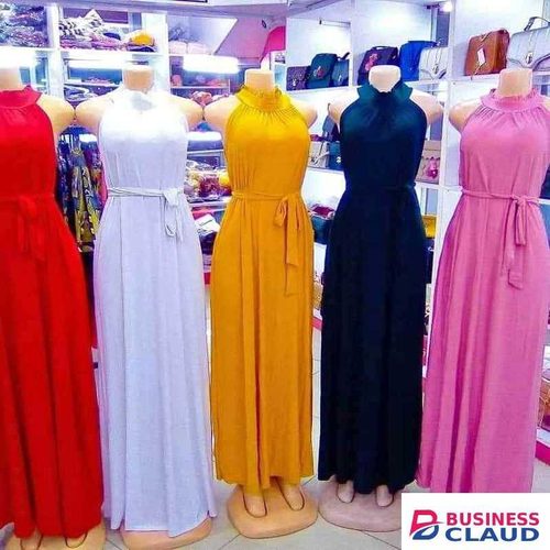 Women Pregnancy Friendly Dress-Free Size-Navy