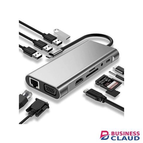 USB C 11 In 1 HUB Adapter For All Laptops