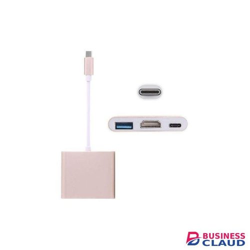 Type C USB 3.1 Male To HDMI USB 3.0 Type C Charger Adapter Female Support 4K For Macbook 12 Inch Google Chromebook Pixel
