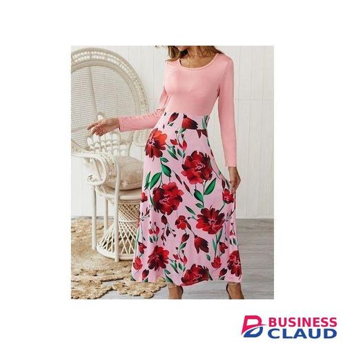 Office Long Dresses For Ladies Gown Casual Women Evening Party Clothes