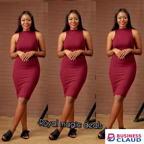 Sexiest Cotton Kneelength Ribbed Bodycon Dress