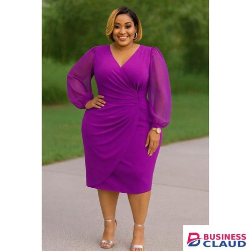 Purple senori dress