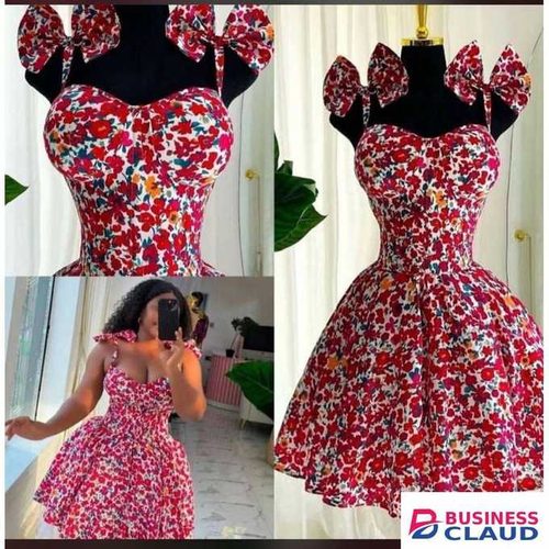 Dynasty Fashion Sexy Ladies Beautiful Red And White Skater Dress