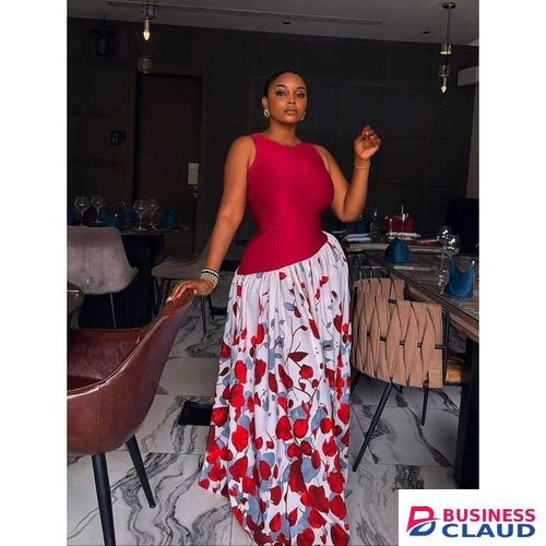 Classy Elegant Stylish & Comfortable Women’s Maxi Elegant Dress – Perfect for All Occasions- Red