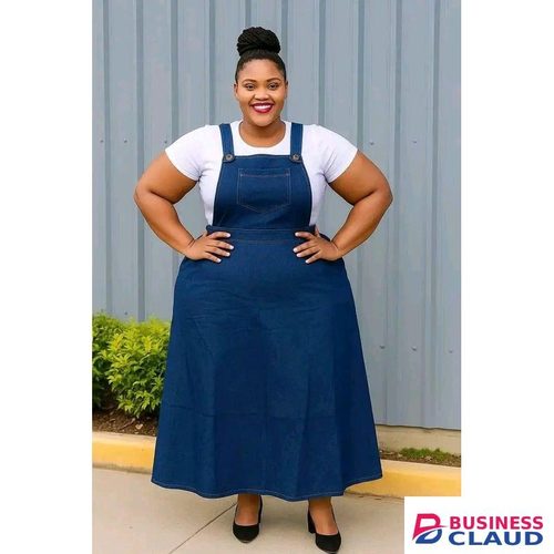 Kenya Maxi dungaree dress set