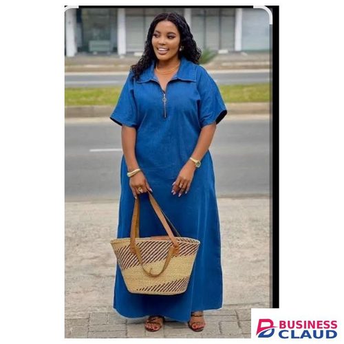 Kenya Maxi denim dress
