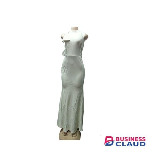 Ladies Official/Casual Fitting Dress(white)