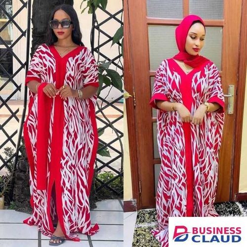 Ladies Classy Two Pieces Free Size Kaftan Dress