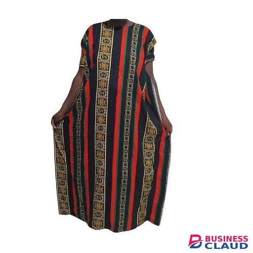 Elegant African woman high quality,stylish and comfortable free size Dera dress
