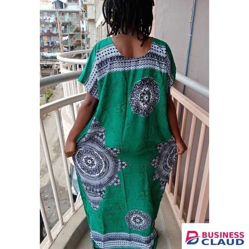 Beautiful Diamond Sparkle Cotton Maxi Dera Dress(Size12/14/16)