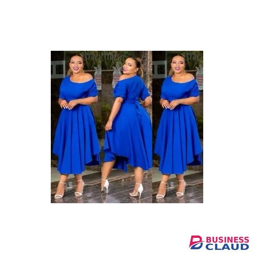 Ladies fashion fancy maxi dress/Party dress-Royal Blue