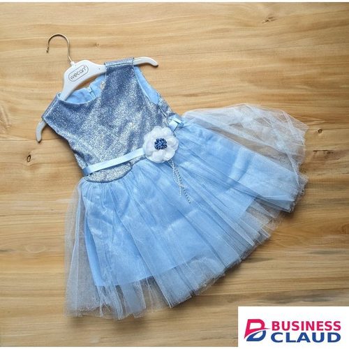 Royal Princess Turkey Dress - Baby Blue