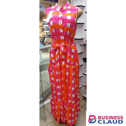 Woman Checked DRESS