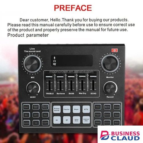 BM800 Microphone Bundle with V9 Card for Singers and Music Production