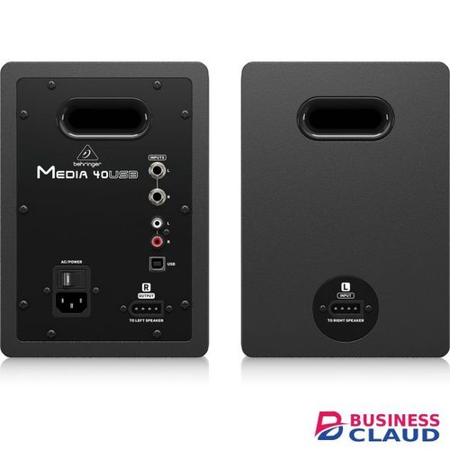 Behringer MEDIA 40USB 150W Bi-Amplified Studio Monitors With USB