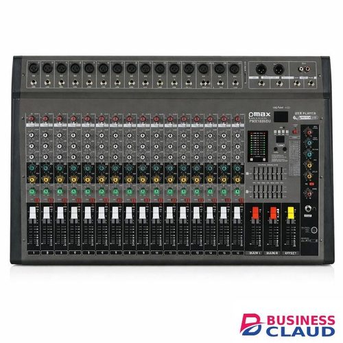 Premier 12 Channel PA Powered Mixer With USB Audio Player, Equalizer, Stage Sound