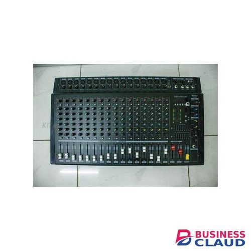 Max 16CH Mixer With Amplifier DSP Effects, MP3 Player, USB, BT
