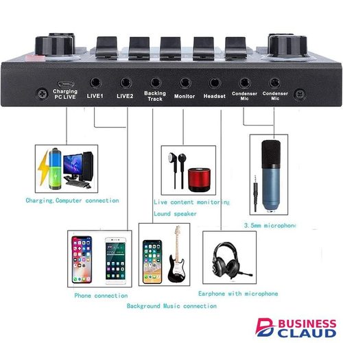 BM800 Condenser Microphone and V9 Sound Card for Music Cover Creators