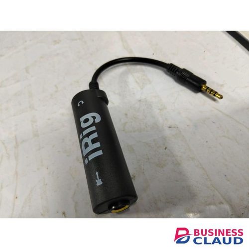 iRig Guitar Effects and Recording Interface Tailored for Use with Mobile Phones