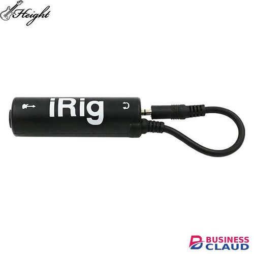 iRig-Style Guitar Effects Interface for Mobile Recording and Playback