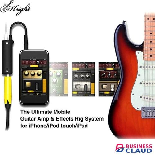 Guitar Irig Audio Interface with Tuner and Effects for iOS and Android