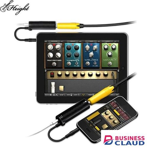 Compact iRig Guitar Adapter – Practice, Record & Stream with Smartphone Easily