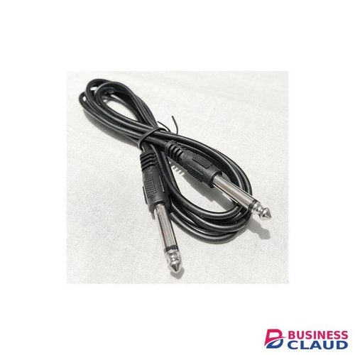 6.35mm 1/4inch Professional Mono Jack Plug Guitar/Instrument/Patch Electric Guitar Effects Pedal Bass Drums Amplifier Cable System Lead