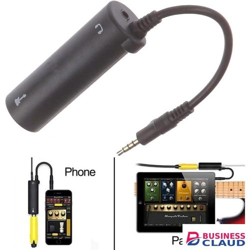 iRig-Style Guitar Irig Effects Interface for Mobile Recording and Playback