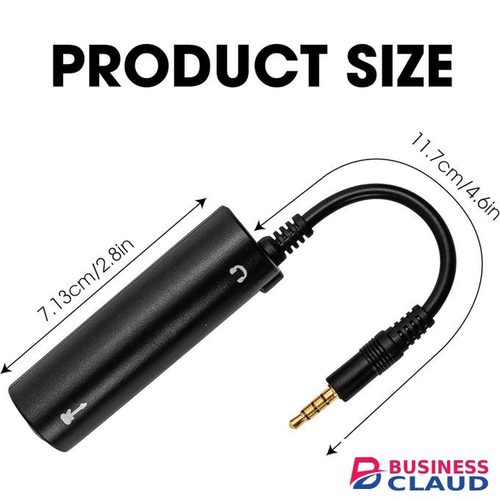 Mobile Guitar Recording Interface Cable for iPhone iPad Android GarageBand AmpliTube