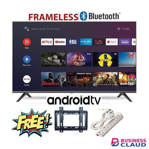 Globalstar 32UK 32" INCH SMART ANDROID & DIGITAL TV HD TELEVISION WITH INBUILT DECODER FOR LOCAL CHANNELS,BLUETOOTH CONNECTIVITY, WIFI CONNECTIVITY,NETFLIX, YOUTUBE, APP STORE, Facebook Watch, Prime Video (1 YEAR WARRANTY)+WALL MOUNTING BRACKET+EXTENSION