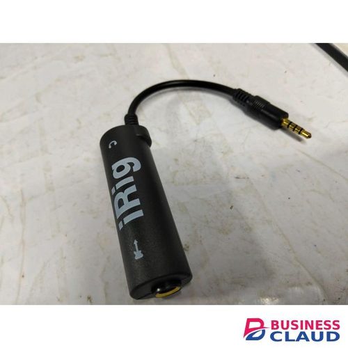 iRig Guitar Audio Interface Adapter – Connect Electric Guitar to Smartphone & Tablet