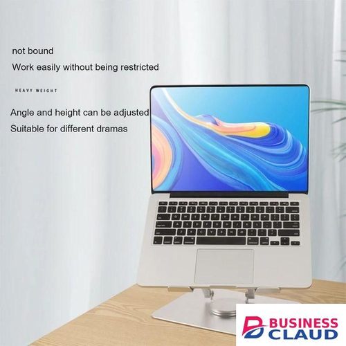 DINEX Laptop Stand in Aluminum Rotating 360 ° degree