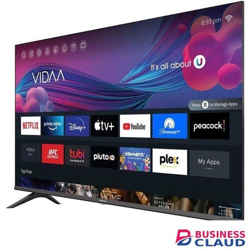 Hisense 32A4, HISENSE32" Inch Television Frameless Smart TV A4 Series, Inbuilt WIFI,VIDAA SMART OS INBUILT DECODER FOR LOCAL CHANNELS,NETFLIX, YOUTUBE, PRIME VIDEO,NATURAL COLOR ENHANCER,CLEAN VIEW+FREE WALL MOUNTING BRACKET+POWER EXTENSION CABLE