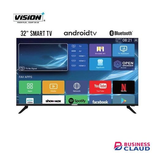 Vision Plus 32"inch,Frameless Android Bluetooth TV AppStore +FREE Extension+32GB Flash Disk