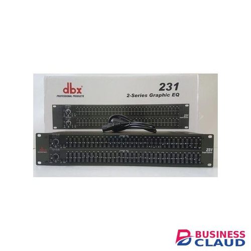Dbx 231 Dual Channel, Stereo 2 Way Graphics Equaliser