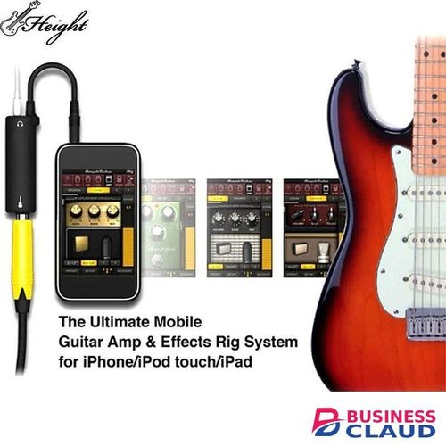 Professional Guitar Audio Interface for Mobile Recording