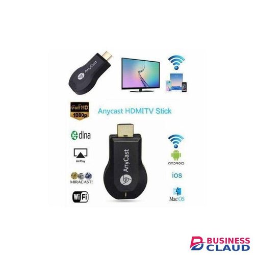 AnyCast M9 Plus Wireless HDMI Screen Mirroring Dongle 1080p Full HD for Smart TV Monitor Projector Streaming Movies and Games