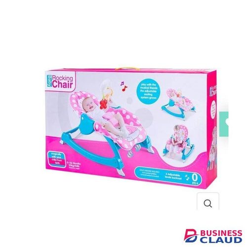 KEHONGSHENG Baby Rocking Chair With Feeding Area Music Toys_Reclines