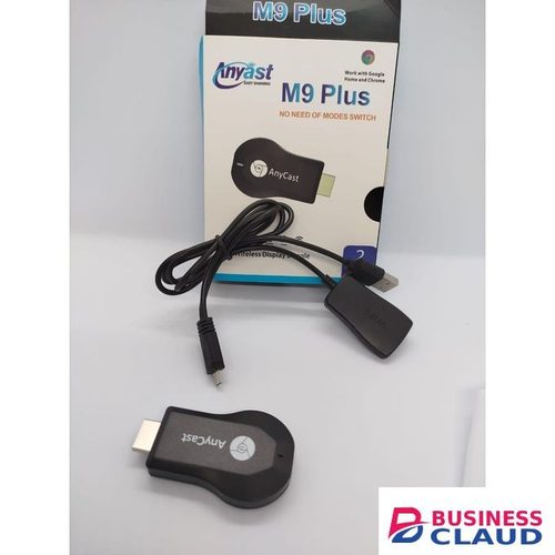 Anycast M9 Plus Wireless Display Adapter HDMI 1080p Full HD for TV Projector Monitor Video Calls Presentations and Streaming Movies