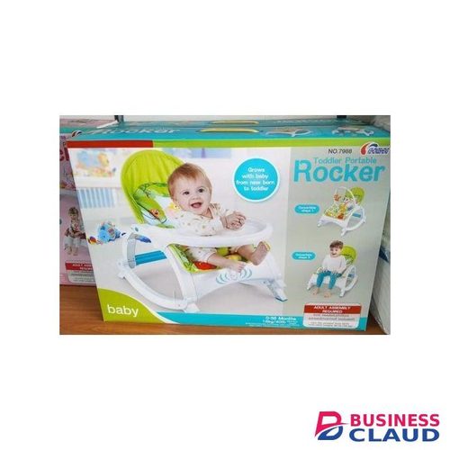 3 IN 1 Baby Rocker With Dining Table, Music And Vibration