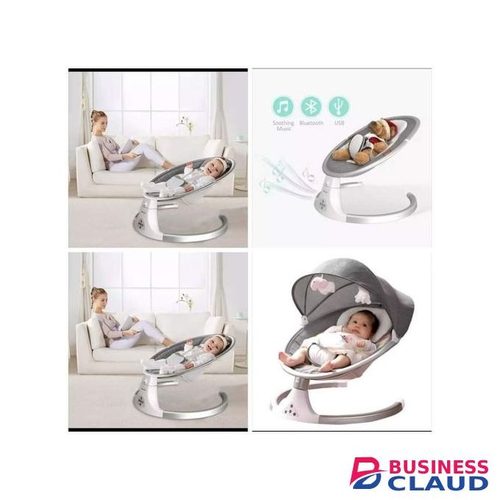 Trendy Electric Baby Swing/Cradle With Music/ Glider -Grey