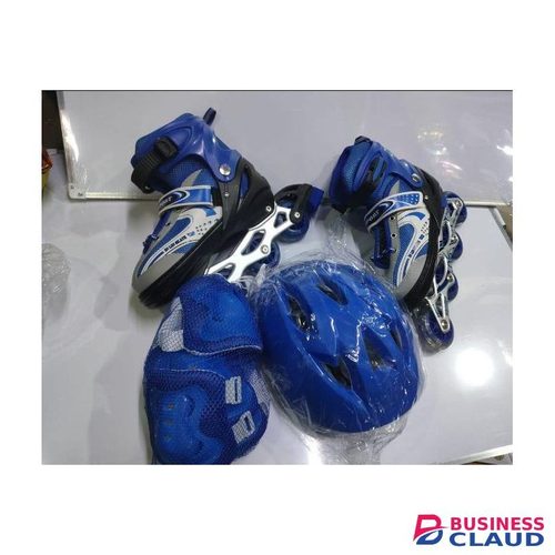 Amazing All-in-One Kids Skating Gear Set – Inline Skates with Helmet and Protective Pads