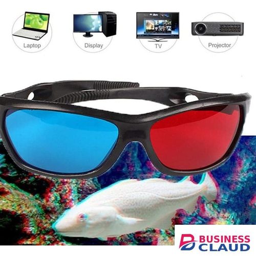 Red-Blue 3D Style Glasses for 3D Movies on TV Games Light Simple Design 3D Viewing Glasses Anaglyph Glasses