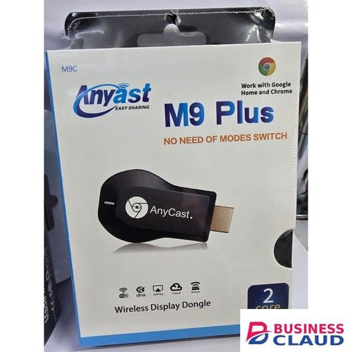 AnyCast M9 Plus Screen Mirroring Dongle For Streaming Movies, Gaming, And Presentations