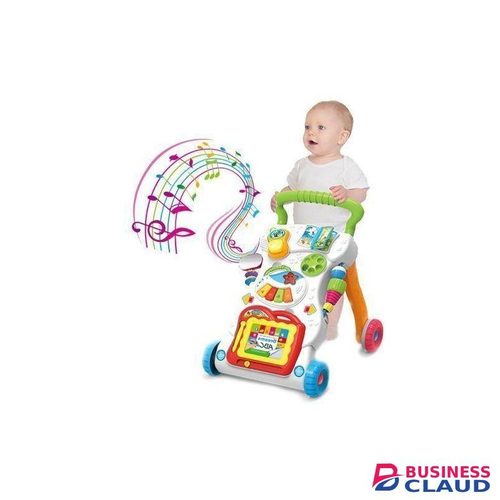 Huanger Musical Push Walker Baby Walker
