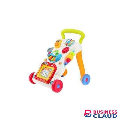 Black Friday deal Huanger Fashion Musical Baby Walker/Push Walker-Multicolored
