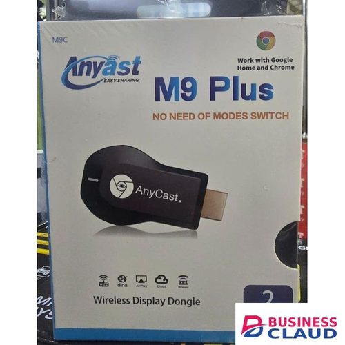 AnyCast M9 Plus 1080P HD WiFi Display Dongle For Streaming Movies, Games, And Presentations